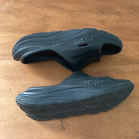 Hoka Black Slide Sandals Size 8 main image 11